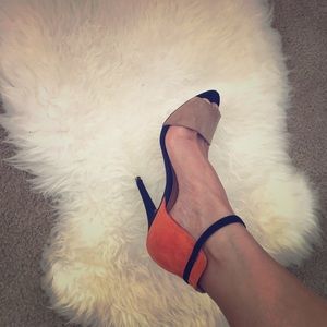 Zara Color Block Sandals